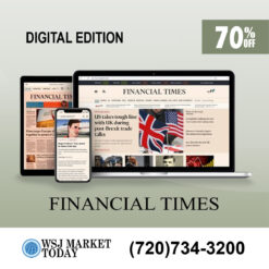 Financial Times Digital Subscription for 2 Years at $159