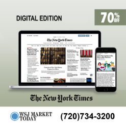 The NY Times Digital Subscription 2 Years, Save 70% Off