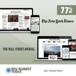 NYT & WSJ Digital Subscription for 2 Years at 70% Off