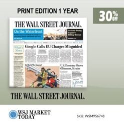 The WSJ Print Edition 1 Year for 30% Off