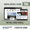 Wall Street Journal Subscription for 3 Years at 70% Off