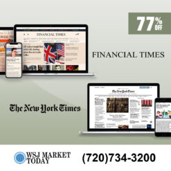 5 Years subscription of Financial Times and The New York Times