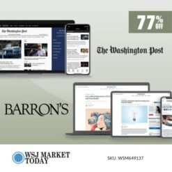 Washington Post News and Barron's Newspaper Subscription for 2 Years