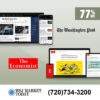 Washington Post Newspaper and The Economist Subscription 3-Year for $129