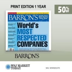 Barron's Printed Version Subscription for 1 Year