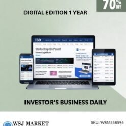 Investor’s Business Daily– 1-Year Digital Subscription 70%oFF