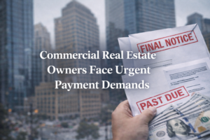 Commercial Real Estate Owners Face Urgent Payment Demands
