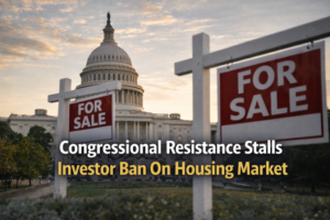 Congressional Resistance Stalls Investor Ban On Housing Market
