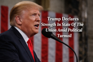 Trump Declares Strength In State Of The Union Amid Political Turmoil