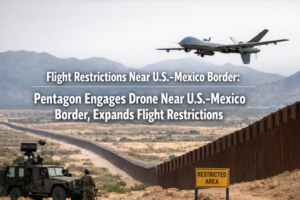Flight Restrictions Near U.S.-Mexico Border: Pentagon Engages Drone Near U.S.-Mexico Border, Expands Flight Restrictions