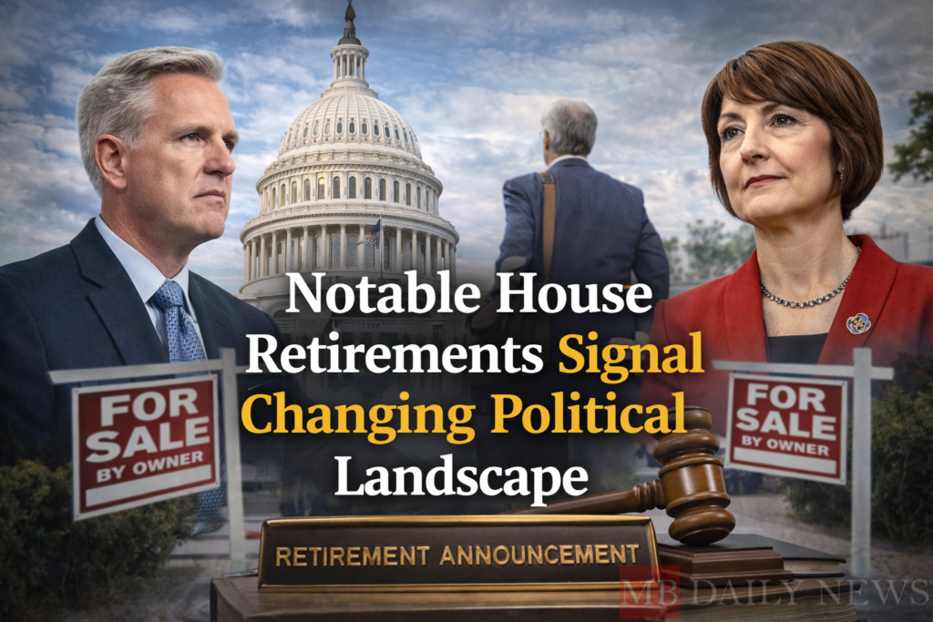 Notable House Retirements Signal Changing Political Landscape