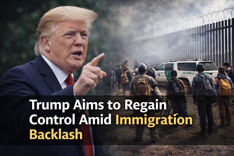 Trump Aims to Regain Control Amid Immigration Backlash
