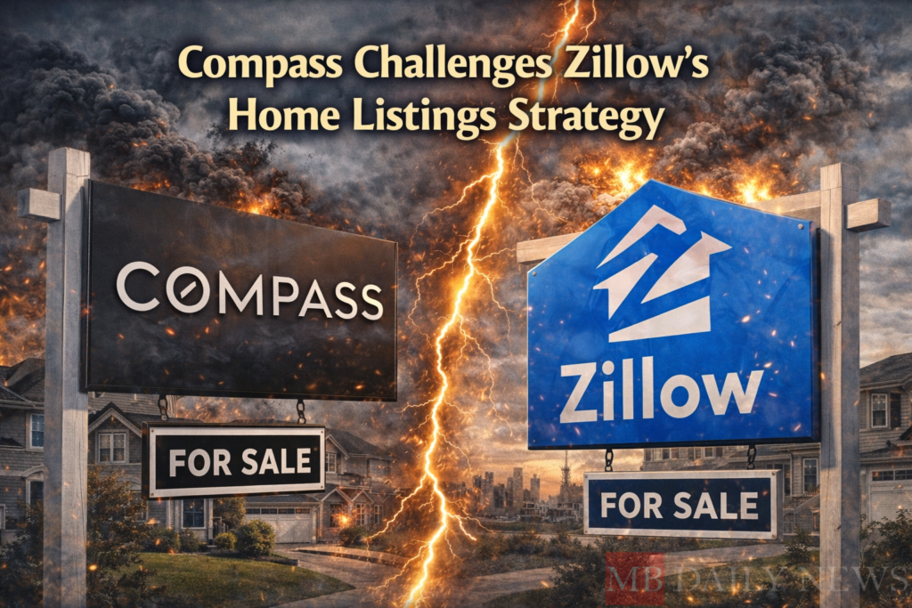 Compass Challenges Zillow