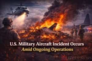 U.S. Military Aircraft Incident Occurs Amid Ongoing Operations