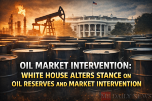 Oil Market Intervention: White House Alters Stance On Oil Reserves And Market Intervention