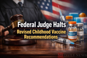 Federal Judge Halts Revised Childhood Vaccine Recommendations
