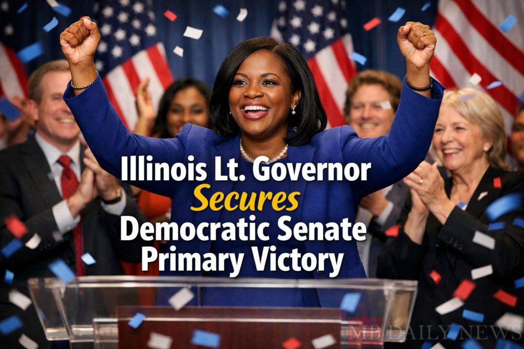 Illinois Lt. Governor Secures Democratic Senate Primary Victory
