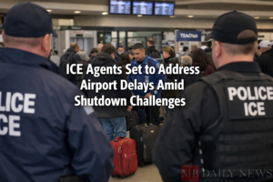 ICE Agents Set to Address Airport Delays Amid Shutdown Challenges