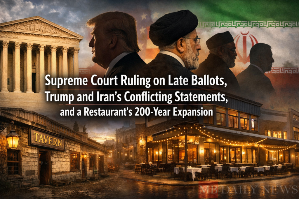 Supreme Court Ruling on Late Ballots, Trump and Iran