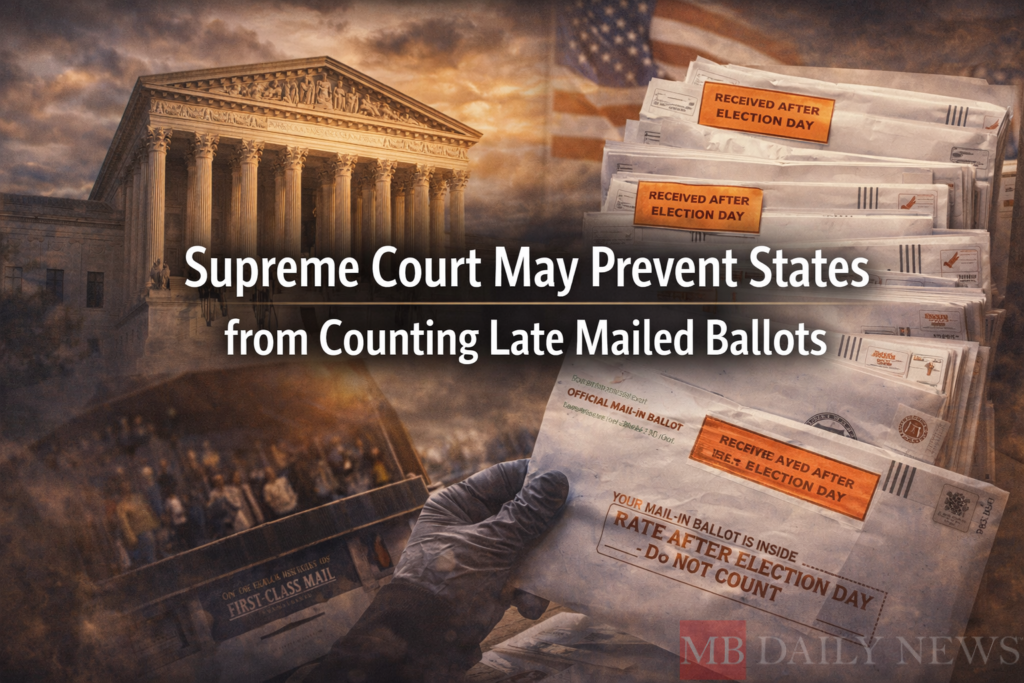 Supreme Court May Prevent States from Counting Late Mailed Ballots