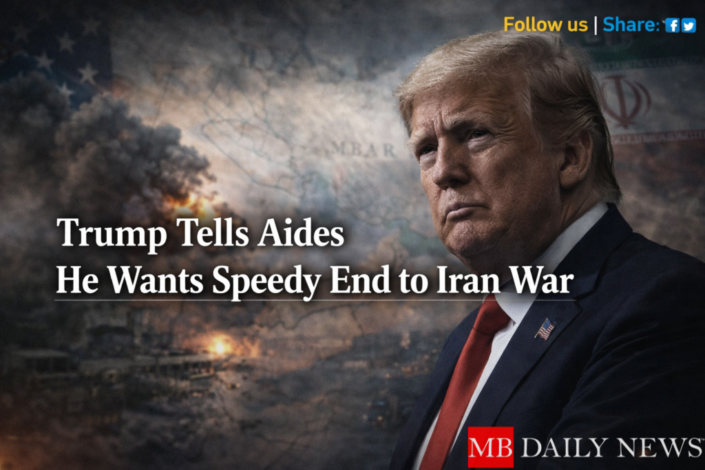Trump Iran War Speedy End
