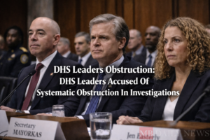 DHS Leaders Obstruction: Dhs Leaders Accused Of Systematic Obstruction In Investigations