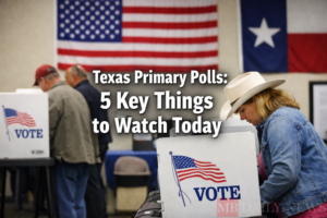 Texas primary polls