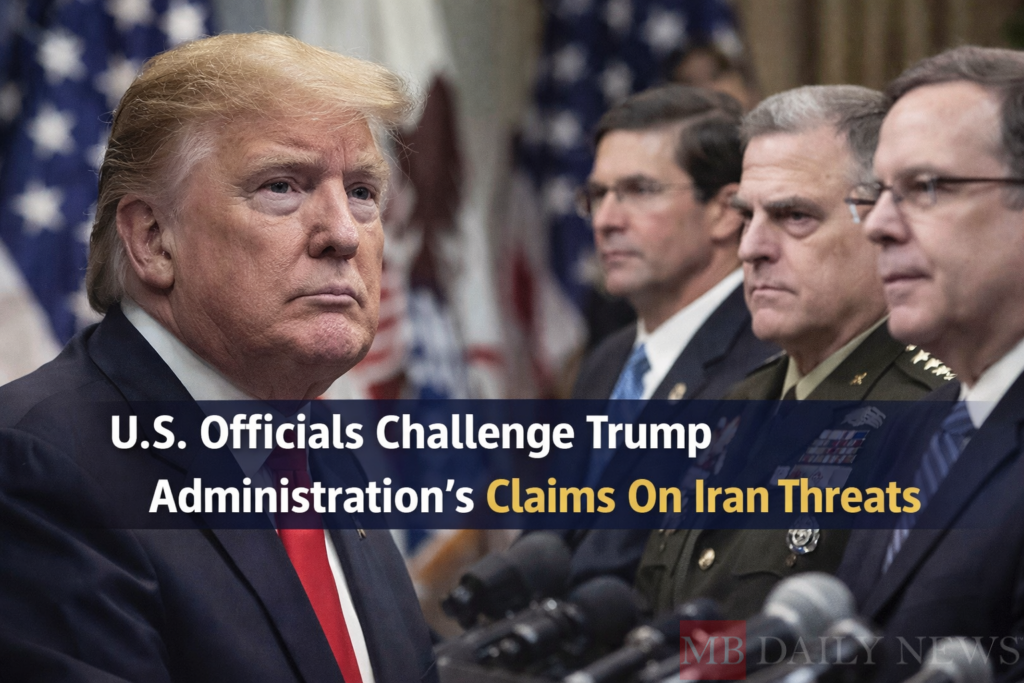 U.S. Officials Challenge Trump Administration