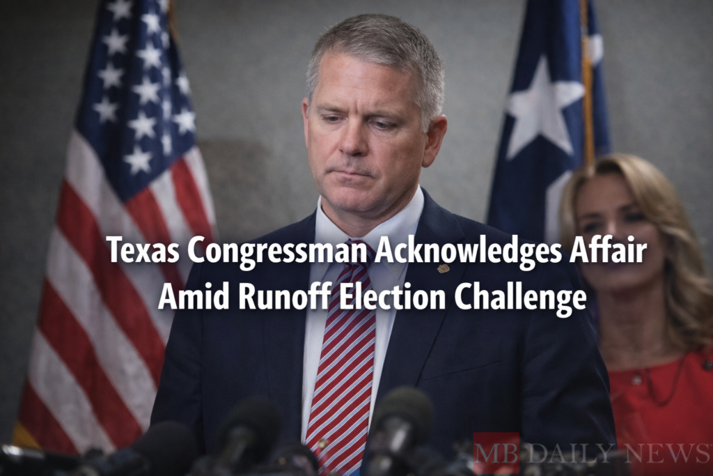 Texas Congressman Acknowledges Affair Amid Runoff Election Challenge