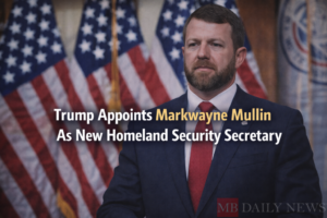 Trump Appoints Markwayne Mullin As New Homeland Security Secretary