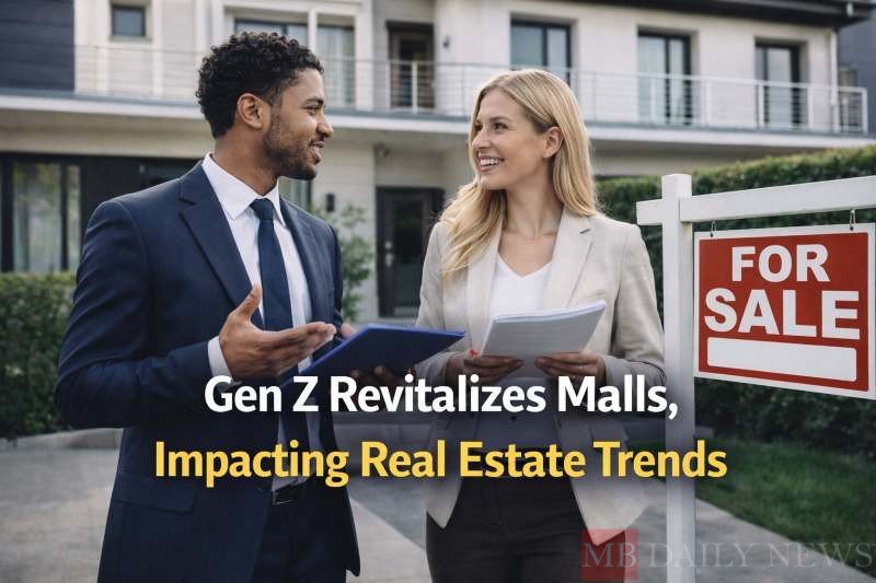 Gen Z Revitalizes Malls, Impacting Real Estate Trends