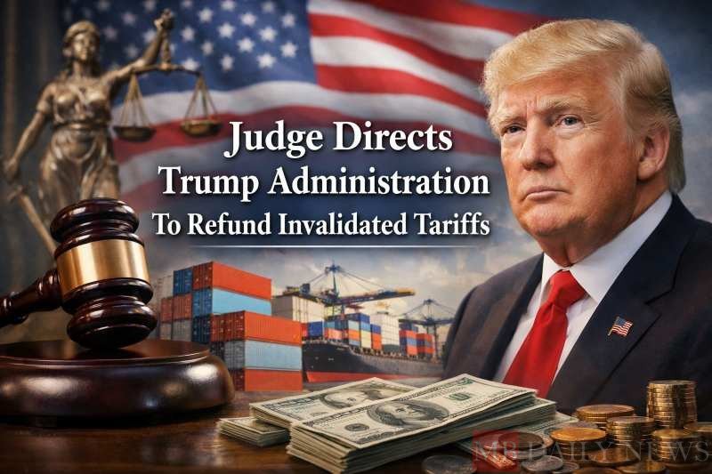 Judge Directs Trump Administration To Refund Invalidated Tariffs