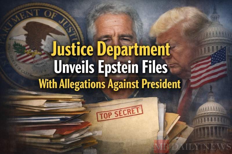 Justice Department Unveils Epstein Files With Allegations Against President
