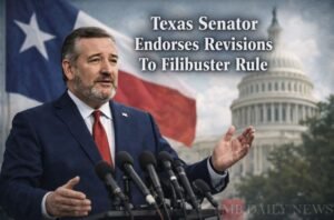 Texas Senator Endorses Revisions To Filibuster Rule