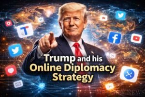 Trump and his online diplomacy strategy