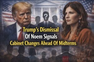 Trump’s Dismissal Of Noem Signals Potential Cabinet Changes Ahead Of Midterms
