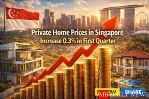Private Home Prices in Singapore Increase 0.3% in First Quarter